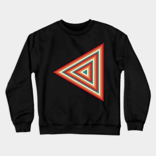 Retro Pop Triangle Crewneck Sweatshirt